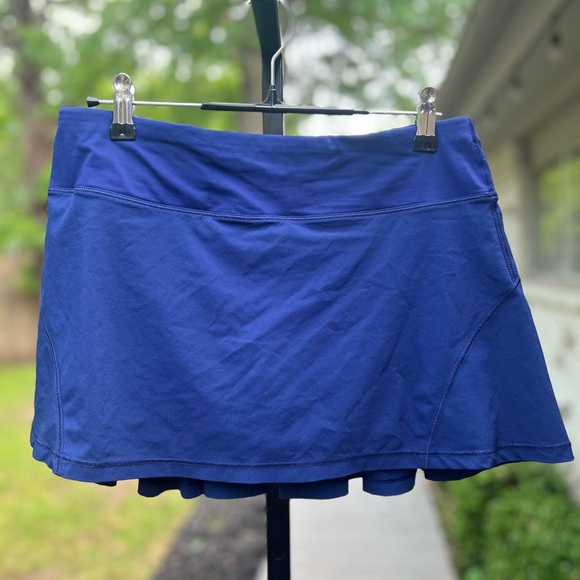 Lululemon Circuit Breaker Skirt (Regular) (13") Hero Blue Size 6 - Picture 3 of 8